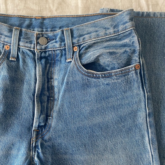 Levi’s 501 Straight Button Fly Jean - Picture 3 of 15